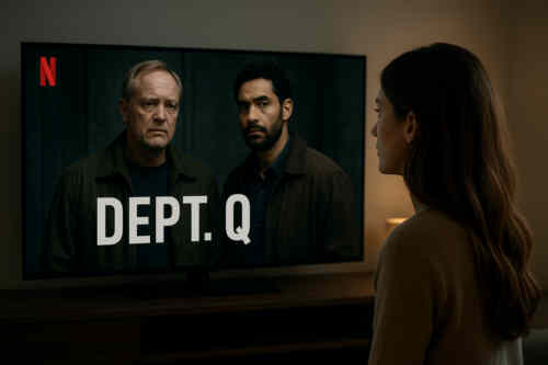 Szene aus Dept. Q – Netflix-Serie 2025