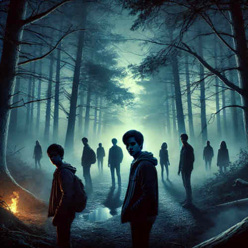 Promo-Bild zur dritten Staffel von Yellowjackets